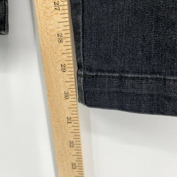 OSKA Skinny Jegging Jeans Womens Size 6 High Rise Pull On Denim Charcoal Gray - Picture 12 of 12